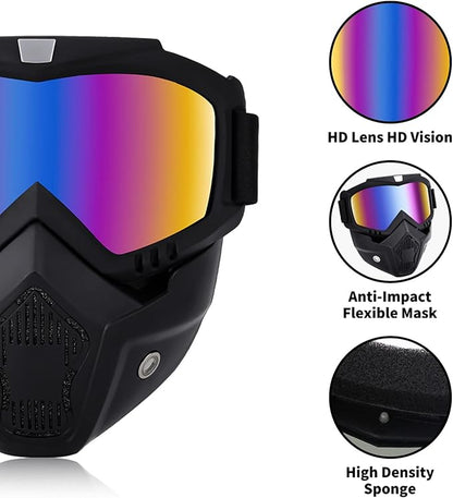 Motorcycle Protective Goggles Bike Face Mask